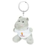 Plush hippo, keyring | Patsy