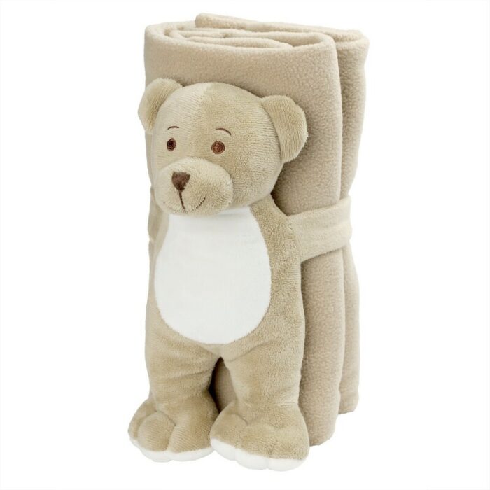 axpol-HE771-0-HE771-20_AAA01.jpg Plush teddy bear with blanket | Phil - Image 1