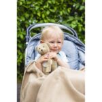 Plush teddy bear with blanket | Phil - Image 3