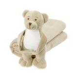 Plush teddy bear with blanket | Phil - Image 5