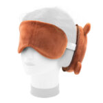 Plush teddy bear, travel pillow, eye mask | Ren - Image 5