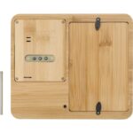 Bamboo weather station, photo frame - Image 5