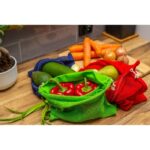 Cotton bag for fruits and vegetables, big size | Kelly - Image 2