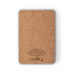 Wheat straw wireless power bank 5000 mAh, wireless charger 5W - Image 5