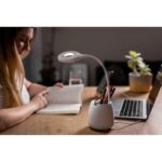 Desk lamp, wireless speaker 3W, phone stand, pen holder | Asar - Image 3