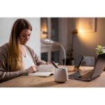 Desk lamp, wireless speaker 3W, phone stand, pen holder | Asar - Image 4