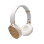 Foldable wireless headphones, bamboo details | Hollie