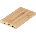 Bamboo power bank 4000 mAh - Image 3