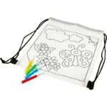 Drawstring bag for colouring, felt tip pens - Image 3
