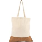 Cotton shopping bag with cork element - Image 4