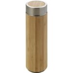 Bamboo thermos 420 ml with sieve stopping dregs - Image 3
