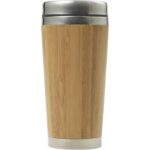 Bamboo thermo mug 400 ml - Image 5