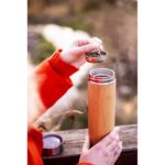 Bamboo thermos 350 ml with sieve stopping dregs | Christian - Image 2