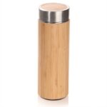 Bamboo thermos 350 ml with sieve stopping dregs | Christian - Image 5