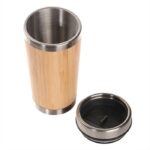 Bamboo thermo mug 500 ml | Mark - Image 3