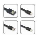 Power bank 10000 mAh, 3 charging cables included | Tim - Image 5