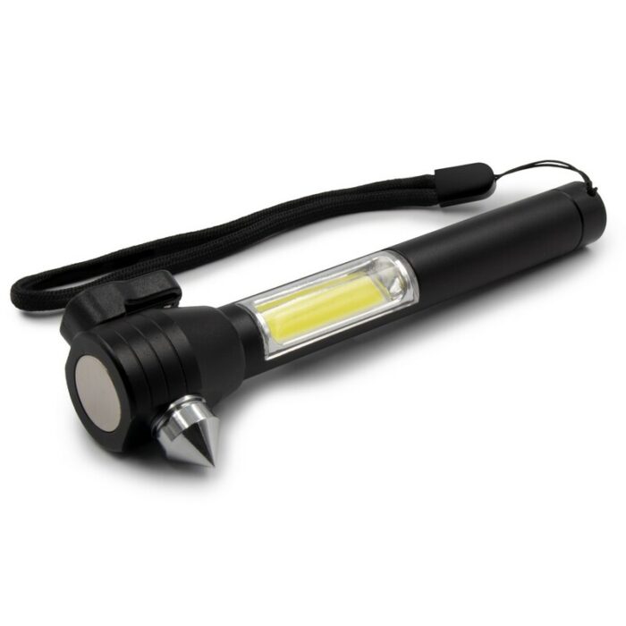 axpol-V0925-0-V0925-03_AAA01.jpg Emergency torch 1 LED COB, seat belt cutter, safety hammer | Flint - Image 1
