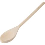 Wooden cooking spoon