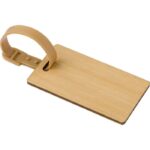 Bamboo luggage tag - Image 2