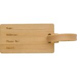 Bamboo luggage tag - Image 5