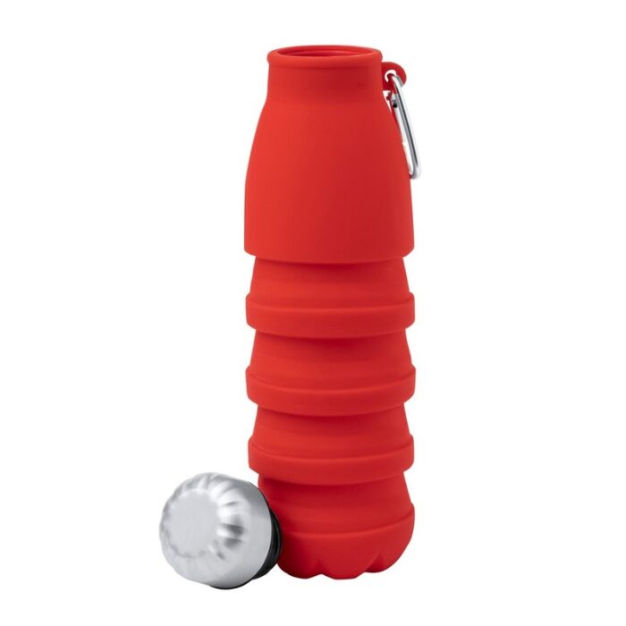 axpol-V1311-05-0-V1311-05_AAA01.jpg Foldable sports bottle 550 ml with carabiner clip - Image 1