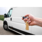 Bamboo keyring "truck" | Tuva - Image 2