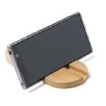 Bamboo phone stand