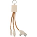 Cork charging cable