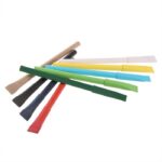 Rolled paper ball pen with cap | Brittany - Image 4