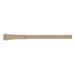 Rolled paper ball pen with cap | Brittany - Image 5