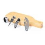 Bamboo wine set, 4 pcs