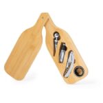 Bamboo wine set, 4 pcs - Image 2