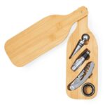 Bamboo wine set, 4 pcs - Image 3
