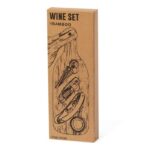 Bamboo wine set, 4 pcs - Image 5
