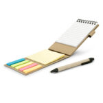 Memo holder, notebook, sticky notes, ball pen | Madelyn - Image 4
