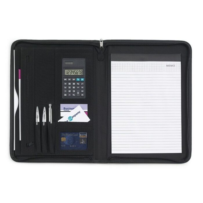 axpol-V2355-0-V2355-03_AAA01.jpg Conference folder approx. A4 with notebook and calculator - Image 1