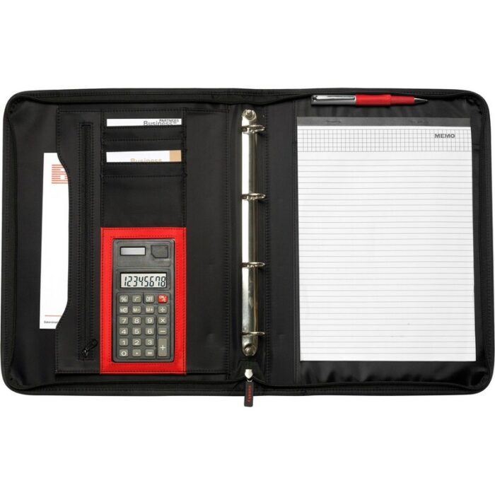 axpol-V2400-0-V2400-03_AAA01.jpg Conference folder approx. A4 with notebook and calculator - Image 1