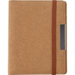 Cork conference folder approx. A5 with notebook