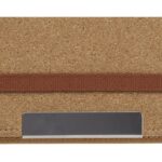 Cork conference folder approx. A5 with notebook - Image 2