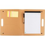 Conference folder, notebook approx. A4, ball pen, sticky notes