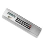 Ruler with calculator