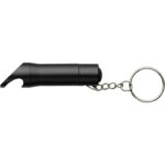 Keyring, LED light, bottle opener