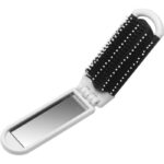 Hairbrush and mirror