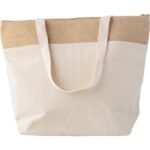 Cotton and jute cooler bag - Image 2
