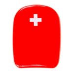 First aid kit in plastic case, 5 pcs - Image 3