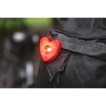 Flashing light "heart" with clip - Image 2
