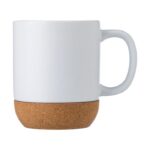 Ceramic mug 300 ml with cork detail