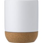 Ceramic mug 300 ml with cork detail - Image 2