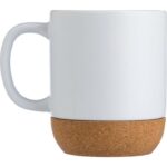 Ceramic mug 300 ml with cork detail - Image 3