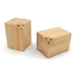Bamboo salt and pepper set | Alfred - Image 4